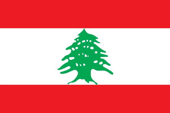 Flagge Libanon