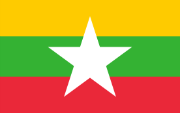 Flagge Myanmar