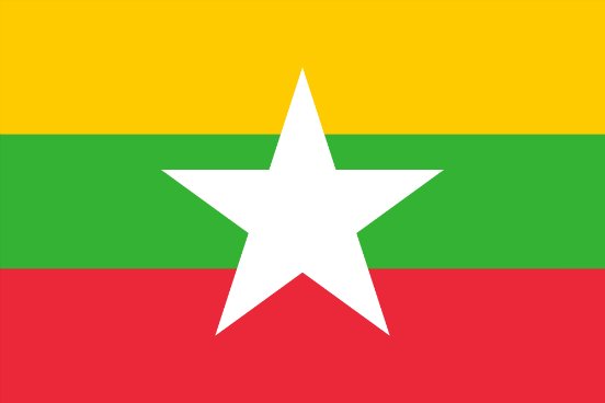 Drapeau Myanmar