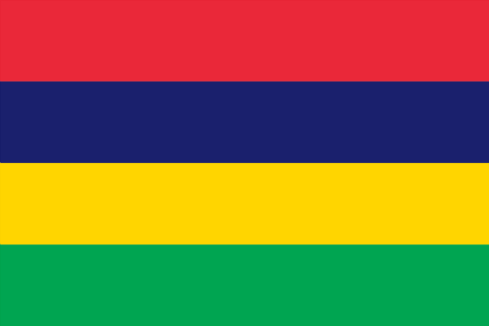 Flag Mauritius