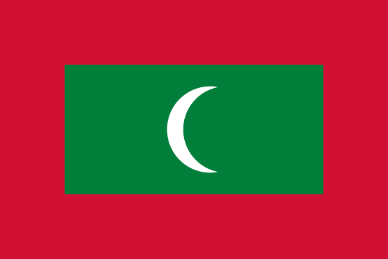 Flag Maledives