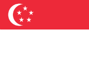 Flagge Singapur