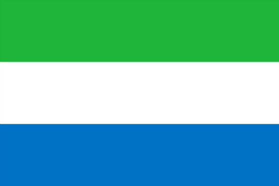 Bandiera Sierra Leone