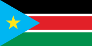Flagge Südsudan