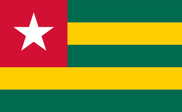 Bandiera Togo