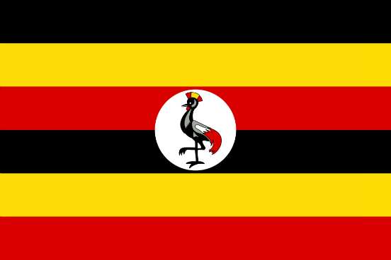 Flagge Uganda