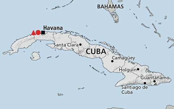 Carte de Cuba 