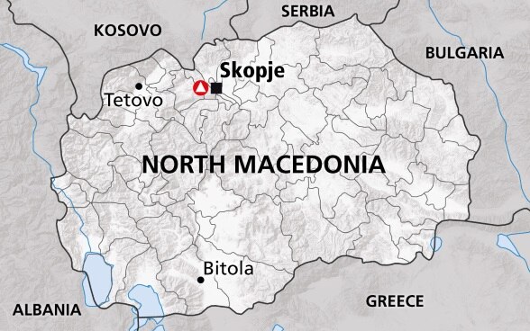 Map of Macedonia