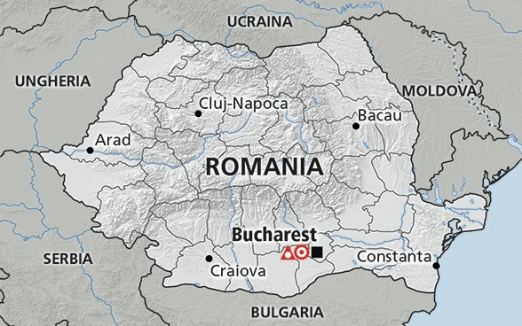 Cartina Politica Della Romania