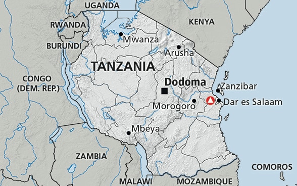 Map of Tanzania