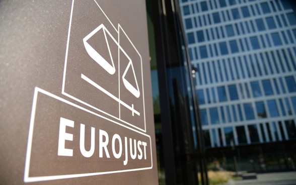 Gebäude der Agentur der Europäischen Union für justizielle Zusammenarbeit in Strafsachen Eurojust in Den Haag.