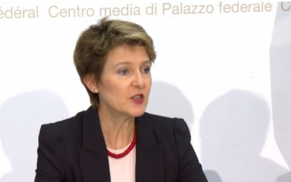 Consigliera federale Simonetta Sommaruga