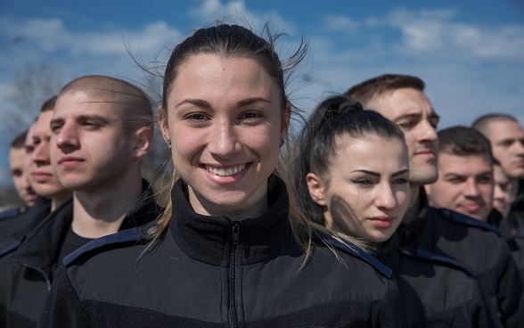 Jeunes officiers de police de l'académie de police