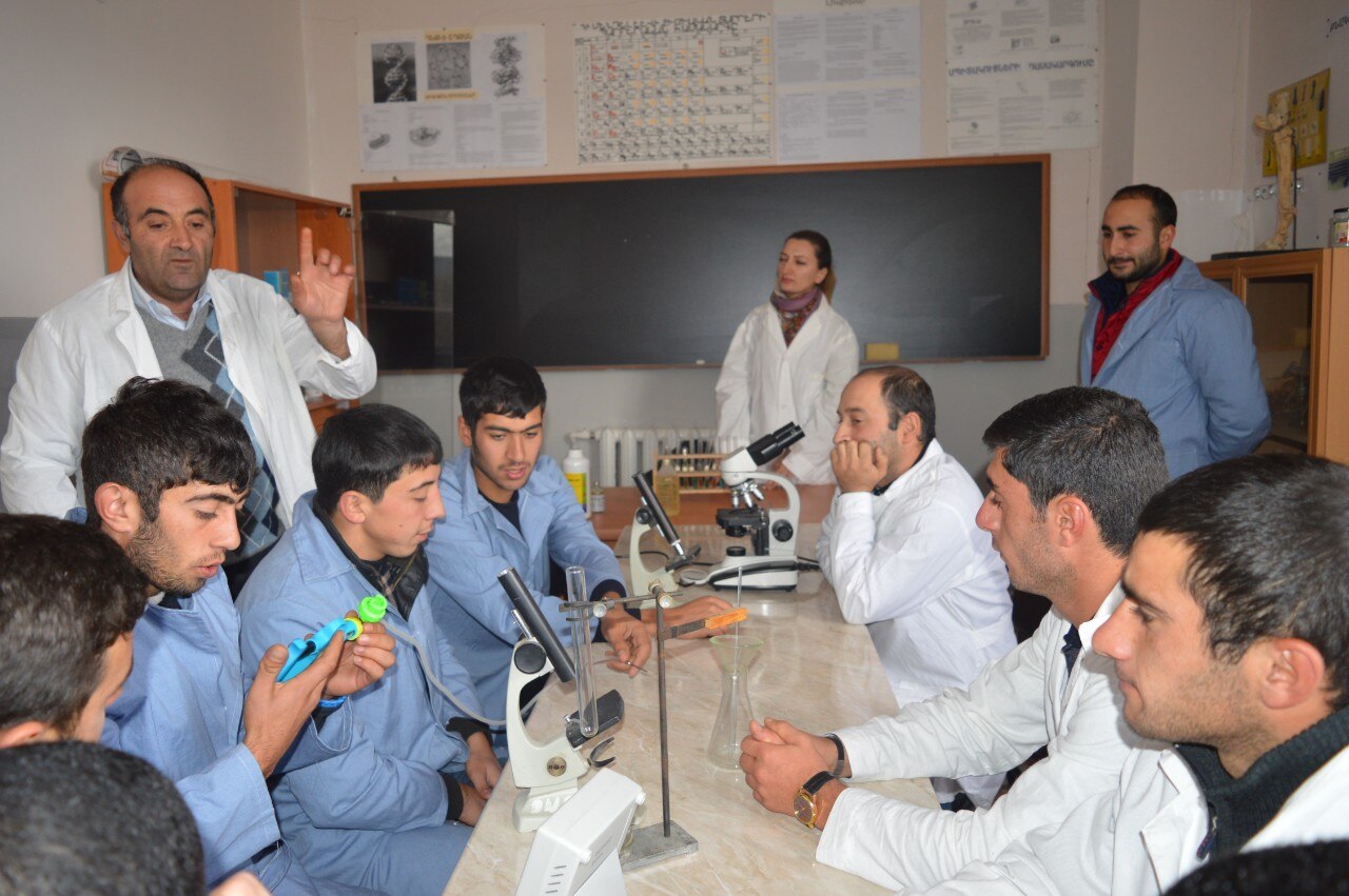 SDC MAVETA Young Armenian farmers receive Vocationa Education and Training in Agriculture